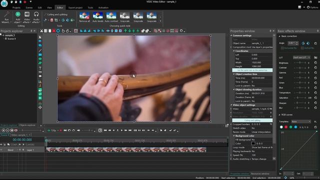How to quickly fix a flickering video in VSDC (FOR FREE) смотреть онлайн