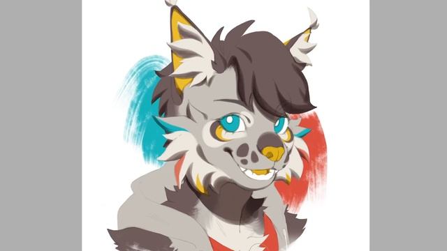 SAI + PHOTOSHOP SPEEDPAINT! I redesigned my fursona Gen! смотреть онлайн