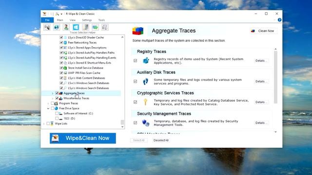 Clean Junk Files and Wipe User Traces: R-Wipe & Clean! (Çöp Dosyaları ve Kullanıcı İzlerini Silin!) смотреть онлайн