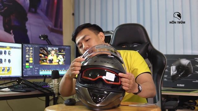LS2 FF800 Storm (tặng PINLOCK) - Mẫu Fullface gây "BÃO TỐ" trong năm 2020 | Review | Nón Trùm смотреть онлайн