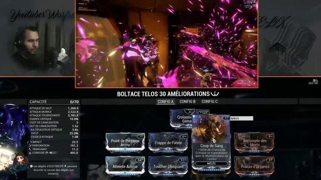 #Warframe : Build des Boltace Telos des Arbitres d'Hexis ! смотреть онлайн
