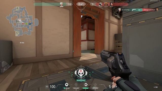 Valorant 1v5 Sheriff Ace смотреть онлайн