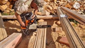 Особенности ручной рубки чаш на брусе.