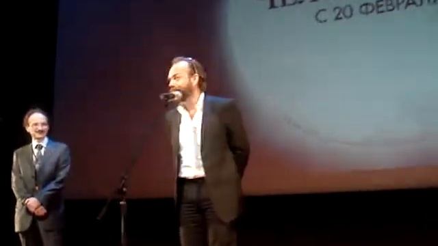 The Wolfman - Moscow Premiere - Emily, Hugo, Benicio - part 1 смотреть онлайн