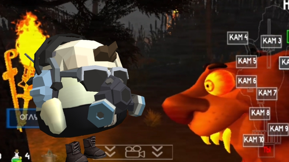 Новая игра от разработчика Тимохи пять ночей с бобром v.2.0 1 день,1,2 ночь