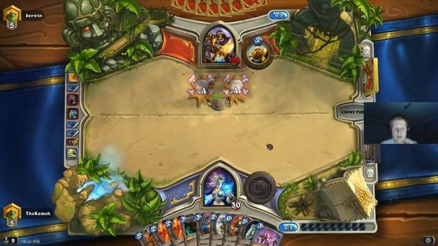 Hearthstone Blackrock Mountain: The Kamsh's Fatigue Mage Vs. Mid Range Paladin Game 5 смотреть онлайн
