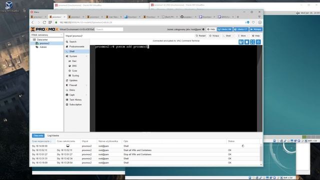 EUPROXMOX07L - utworzenie klustra proxmoxa смотреть онлайн