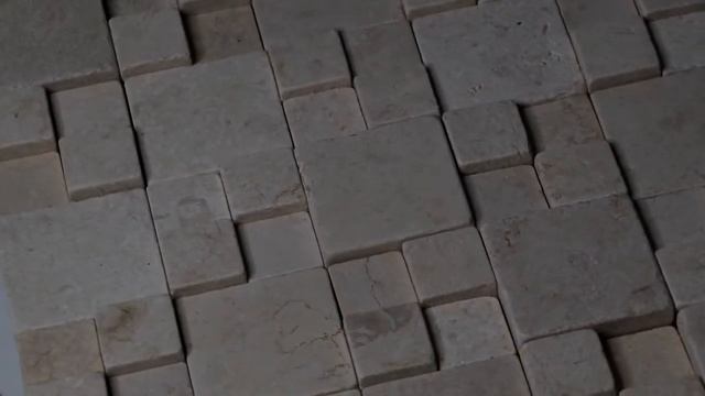 IMARK 3D Sunny Beige Travertine Paver Mosaic Tiles смотреть онлайн