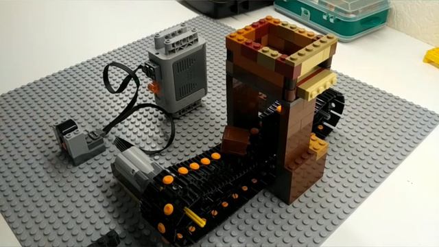 Конвеер из LEGO смотреть онлайн