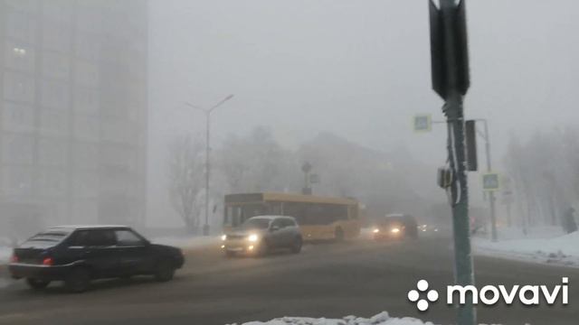 Морозный день, Североморск. смотреть онлайн