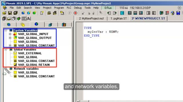 Lesson 3.9 - Introducing the tool IEC manager Mosaic смотреть онлайн