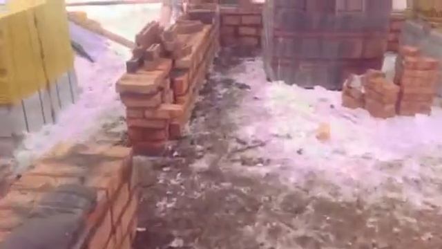 Начали строить в Новоспасском первый дом! смотреть онлайн