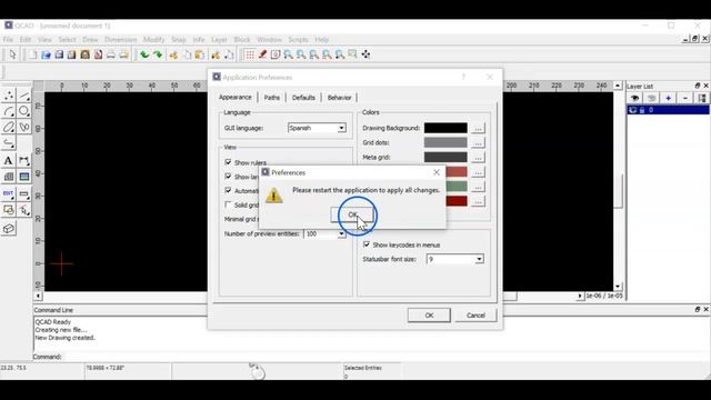 QCAD - descargar - ejecutar - configurar смотреть онлайн