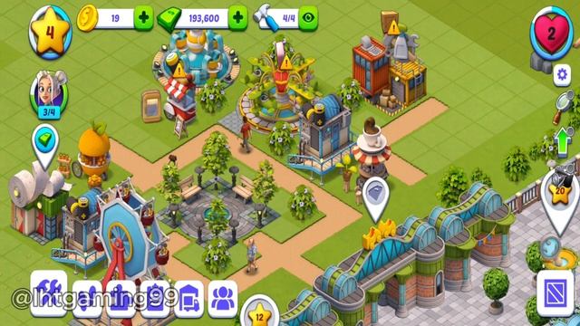 Roller Coaster Life Theme Park - Gameplay Walkthrough Part 2 - (iOS, Android Gameplay) | LHT Gamin смотреть онлайн