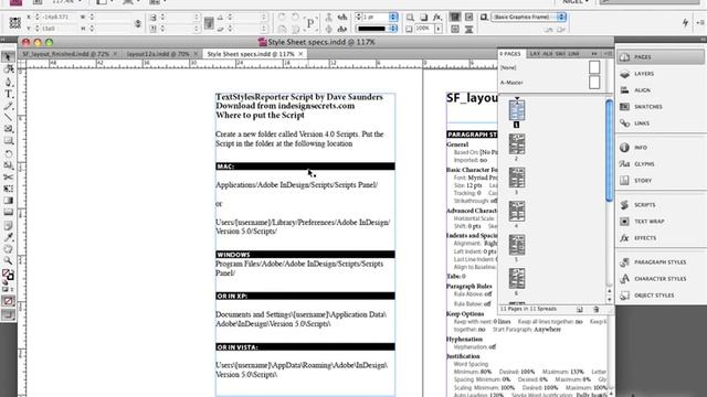 0306 Creating a style spec sheet смотреть онлайн