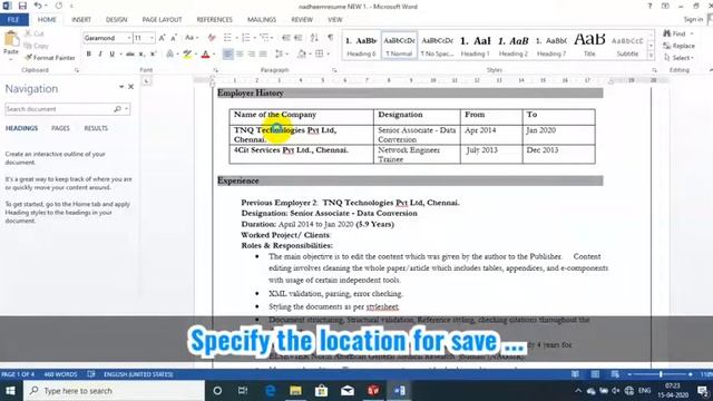 CONVERT/SAVE WORD FILE INTO PDF | OFFNILE EXPORT смотреть онлайн