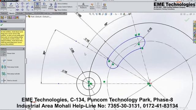 Solid Works Part Modeling Tutorial For Mechanical Enigneeeirng смотреть онлайн