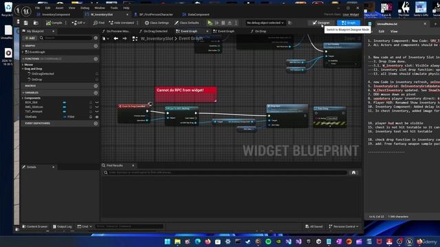 Unreal Engine 5.4 - усовершенствованная система инвентаря#-3 смотреть онлайн
