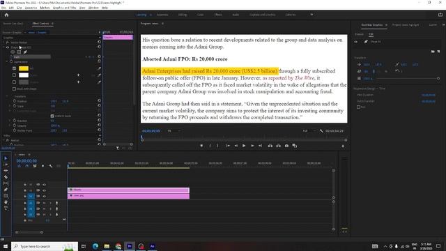 How to HIGHLIGHT TEXT in Premiere pro and After Effect смотреть онлайн