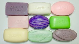 резка мыла в нежных оттенках. расслабляющее асмр видео. cutting soap