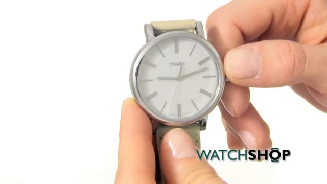 Timex Originals Ladies' Easy Reader Watch (T2P162) смотреть онлайн