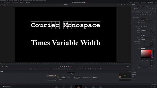 DaVinci Resolve 16: Kerning using Text+ Tutorial смотреть онлайн