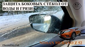 Защита боковых стёкол от грязи и воды.