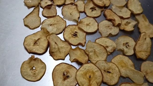 Чипсы из груши 🍐