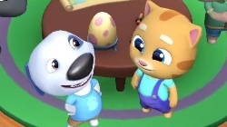 Говорящий Том: гонка на время