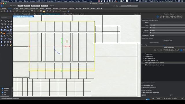 RHINO . 9C Split Tool to create missing lines смотреть онлайн