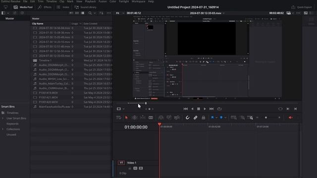 The SMARTER way to organise your footage in Davinci Resolve 19 смотреть онлайн