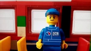 "Лего самоделки" - Электропоезд эр9м из LEGO. Обзор. 1 часть.