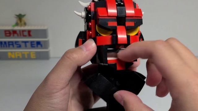 Darth Maul Bust (MOC by Build Better Bricks) Review смотреть онлайн