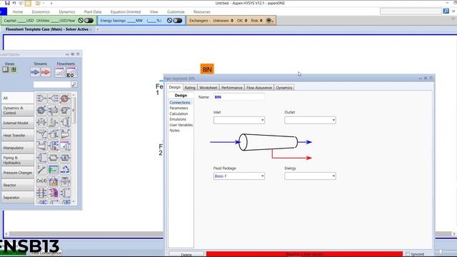 Aspen Hysys : How to calculate natural gas pipeline capacity смотреть онлайн