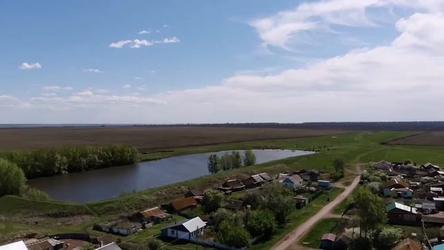 Пос. Ковыльный Ульяновской области с высоты птичьего полета