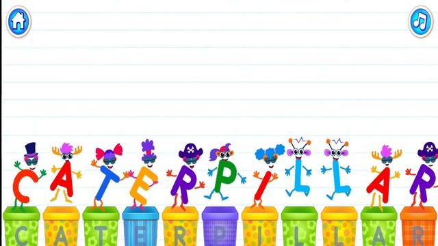 Super Abc in English Bini Bambini, Learn Alphabet, BOXES C смотреть онлайн