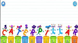 Super Abc in English Bini Bambini, Learn Alphabet,  BOXES C
