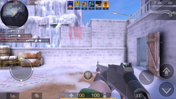 ТОП позиции за Террористов на карте Snow Yards в Standoff 2