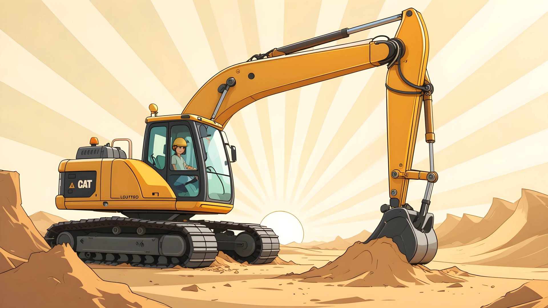 Песенка про ЭКСКАВАТОР для малышей | Песенка про машинки | Мультики про машинки смотреть онлайн