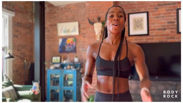 BodyRock Workout #47: Lower Body + Cardio (with Warmup).