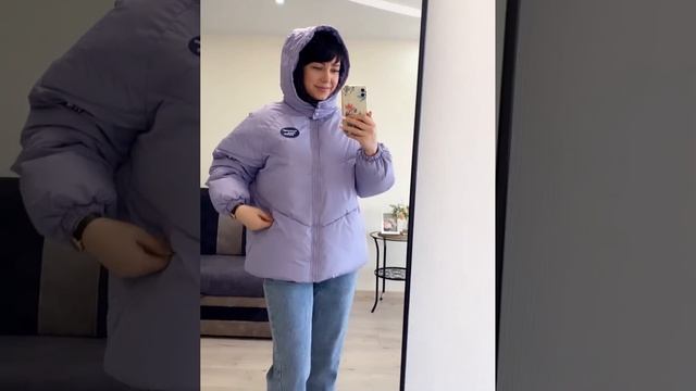 Тёплая демисезонная куртка с AliExpress смотреть онлайн