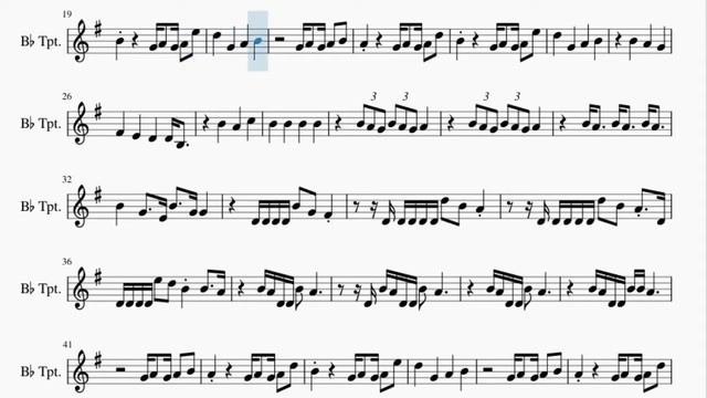 Trumpet Sheet Music: How to play 34 35 by Ariana Grande смотреть онлайн