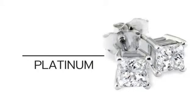 Platinum 1ct Diamond Stud Earrings H/I Color SI2/SI3 Clarity - SuperJeweler.com смотреть онлайн