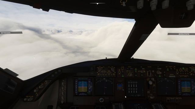 MSFS 2020 Xbox series X | 747-800I IFR full flight | Paris to Amsterdam | LFPG - EHAM