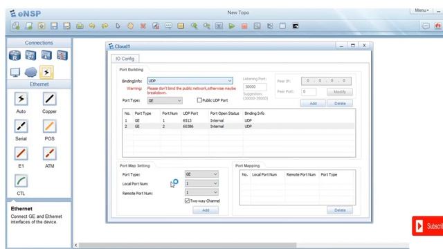 How to connect devices via the Cloud (eNSP) Huawei смотреть онлайн