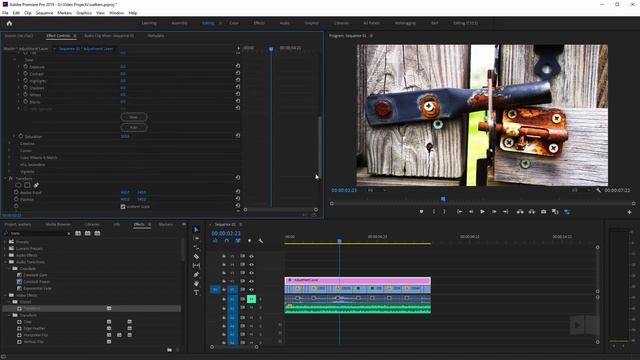 Adjustment Layers in Adobe Premiere Pro смотреть онлайн