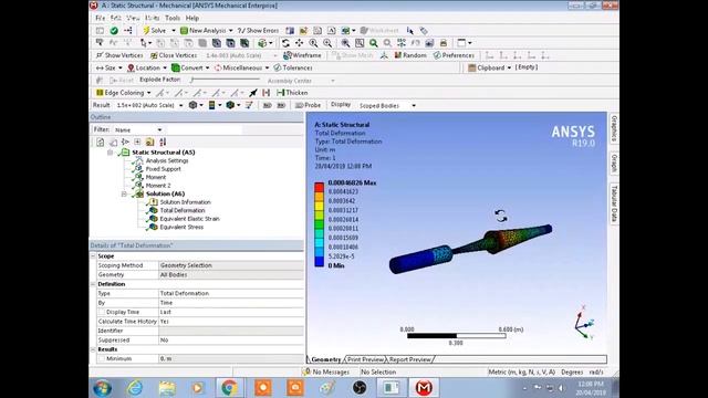 ANSYS TUTORIAL #5, EXPERIMENT NO.5 смотреть онлайн