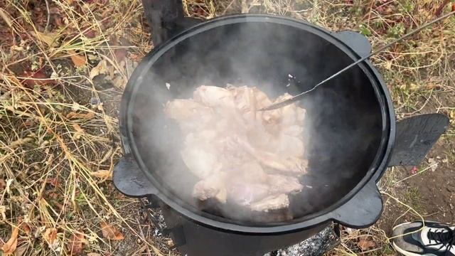 RABBIT MEAT in a CAULDRON. The Best Rabbit Recipe смотреть онлайн