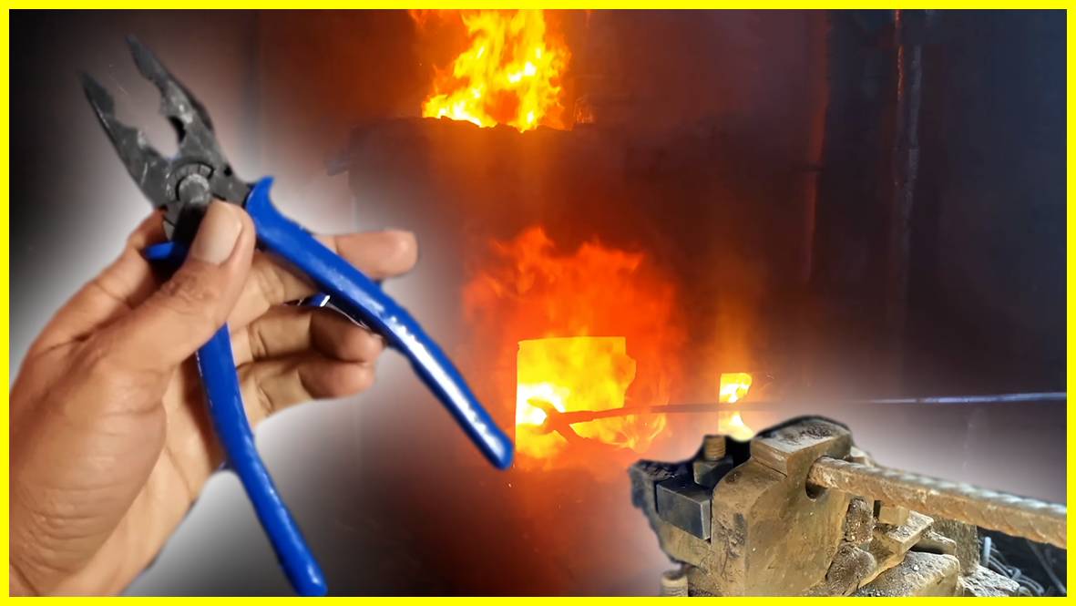 Пассатижи из арматуры, как это делают а Пакистане! смотреть онлайн