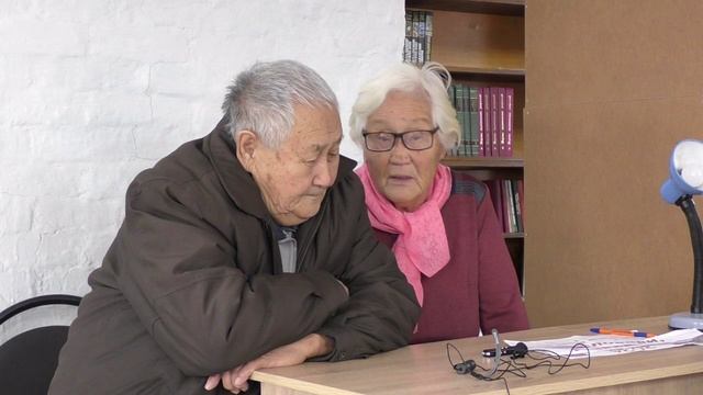 Беседа со старожилами Нарин-Кунты